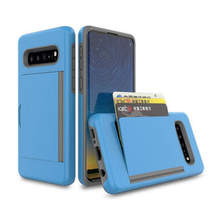 Armor Protective Card Holder Case for Samsung S10(5G) - Libiyi