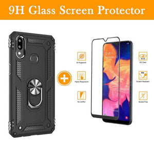 Luxury Armor Ring Bracket Phone Case For Samsung A10S-Fast Delivery - Libiyi