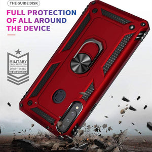 Luxury Armor Ring Bracket Phone Case For Samsung A20S-Fast Delivery - Libiyi