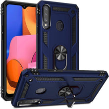 Carregar imagem no visualizador da galeria, Luxury Armor Ring Bracket Phone Case For Samsung A20S-Fast Delivery - Libiyi