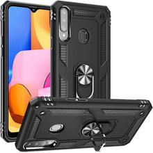 Carregar imagem no visualizador da galeria, Luxury Armor Ring Bracket Phone Case For Samsung A20S-Fast Delivery - Libiyi