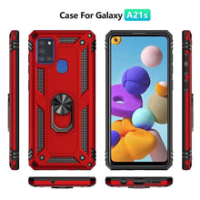 Carregar imagem no visualizador da galeria, Luxury Armor Ring Bracket Phone Case For Samsung A21S-Fast Delivery - Libiyi