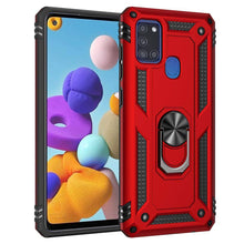 Carregar imagem no visualizador da galeria, Luxury Armor Ring Bracket Phone Case For Samsung A21S-Fast Delivery - Libiyi