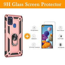 Carregar imagem no visualizador da galeria, Luxury Armor Ring Bracket Phone Case For Samsung A21S-Fast Delivery - Libiyi