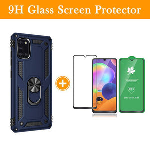 Luxury Armor Ring Bracket Phone Case For Samsung A31-Fast Delivery - Libiyi