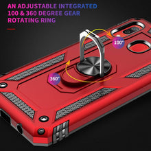 Carregar imagem no visualizador da galeria, Luxury Armor Ring Bracket Phone Case For Samsung A40-Fast Delivery - Libiyi