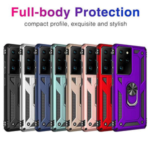 Luxury Armor Ring Bracket Phone Case For Samsung Galaxy - Libiyi