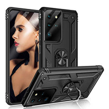 Cargar imagen en el visor de la galería, Luxury Armor Ring Bracket Phone Case For Samsung Galaxy - Libiyi