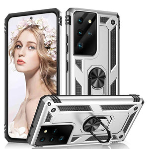 Luxury Armor Ring Bracket Phone Case For Samsung Galaxy - Libiyi