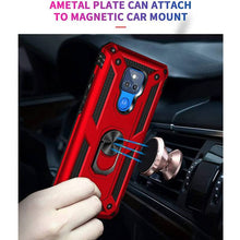 Cargar imagen en el visor de la galería, Luxury Armor Ring Bracket Phone case For Moto E7&amp;E7 Plus With Screen Protector - Libiyi