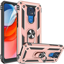 Carregar imagem no visualizador da galeria, Luxury Armor Ring Bracket Phone case For Moto E7&amp;E7 Plus With Screen Protector - Libiyi