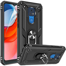 Cargar imagen en el visor de la galería, Luxury Armor Ring Bracket Phone case For Moto E7&amp;E7 Plus With Screen Protector - Libiyi