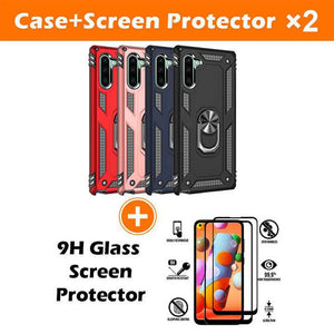 Luxury Armor Ring Bracket Phone Case For Samsung Note 10-Fast Delivery - Libiyi