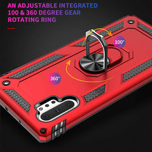 Charger l&#39;image dans la galerie, Luxury Armor Ring Bracket Phone Case For Samsung Note 10 Plus-Fast Delivery - Libiyi