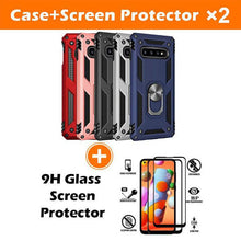 Laden Sie das Bild in den Galerie-Viewer, Luxury Armor Ring Bracket Phone Case For Samsung S10-Fast Delivery - Libiyi