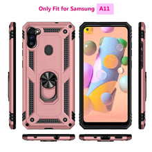 Cargar imagen en el visor de la galería, Luxury Armor Ring Bracket Phone Case For Samsung A11-Fast Delivery - Libiyi