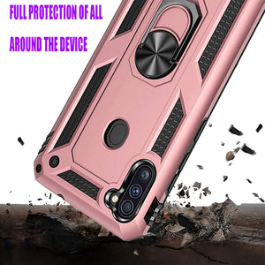 Luxury Armor Ring Bracket Phone Case For Samsung A11-Fast Delivery - Libiyi