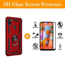 Laden Sie das Bild in den Galerie-Viewer, Luxury Armor Ring Bracket Phone Case For Samsung A11-Fast Delivery - Libiyi