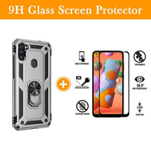 Laden Sie das Bild in den Galerie-Viewer, Luxury Armor Ring Bracket Phone Case For Samsung A11-Fast Delivery - Libiyi