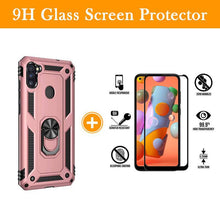 Laden Sie das Bild in den Galerie-Viewer, Luxury Armor Ring Bracket Phone Case For Samsung A11-Fast Delivery - Libiyi