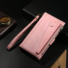 Charger l&#39;image dans la galerie, Luxury Leather Zipper Wallet Case For iPhone - Libiyi