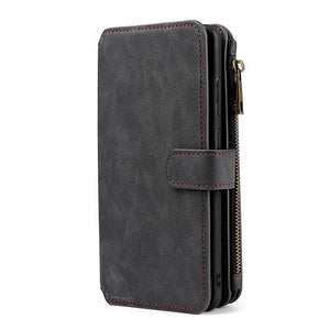 Multifunctional Magnetic Card Wallet Phone Case For Samsung A Series - Libiyi