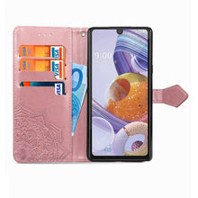 Laden Sie das Bild in den Galerie-Viewer, 2022 Luxury Embossed Mandala Leather Wallet Flip Case for Samsung A21 - Libiyi