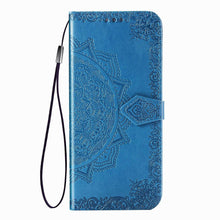 Laden Sie das Bild in den Galerie-Viewer, 2022 Luxury Embossed Mandala Leather Wallet Flip Case for Samsung A21 - Libiyi