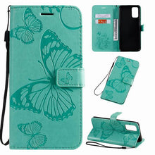 Cargar imagen en el visor de la galería, 3D Embossed Butterfly Wallet Phone Case For Samsung - Libiyi