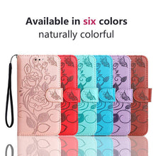 Load image into Gallery viewer, 3D Embossed Rose Wallet Case For Samsung A52(4G/5G) - Libiyi