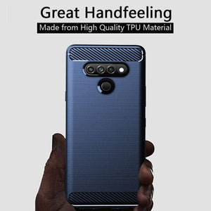 Luxury Carbon Fiber Case For LG K51-Fast Delivery - Libiyi