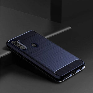 Luxury Carbon Fiber Case For Samsung A11(US and EU Version) - Libiyi