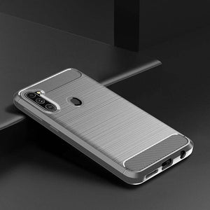 Luxury Carbon Fiber Case For Samsung A11(US and EU Version) - Libiyi