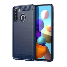 Carregar imagem no visualizador da galeria, Luxury Carbon Fiber Case For Samsung A21(US and EU Version) - Libiyi