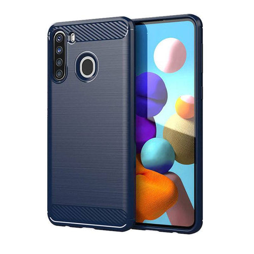 Luxury Carbon Fiber Case For Samsung A21(US and EU Version) - Libiyi