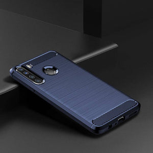 Luxury Carbon Fiber Case For Samsung A21(US and EU Version) - Libiyi