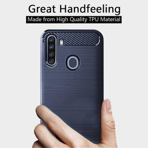 Luxury Carbon Fiber Case For Samsung A21(US and EU Version) - Libiyi