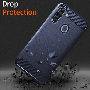 Luxury Carbon Fiber Case For Samsung A21(US and EU Version) - Libiyi