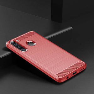 Luxury Carbon Fiber Case For Samsung A21(US and EU Version) - Libiyi