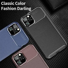 Cargar imagen en el visor de la galería, Carbon Fiber TPU Ultra Slim Fibre Case For iPhone - Libiyi