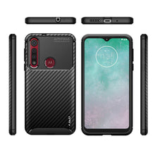 Load image into Gallery viewer, Carbon Fiber TPU Ultra Slim Fibre Case For Moto - Libiyi