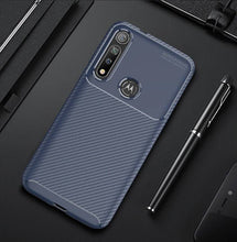 Load image into Gallery viewer, Carbon Fiber TPU Ultra Slim Fibre Case For Moto - Libiyi