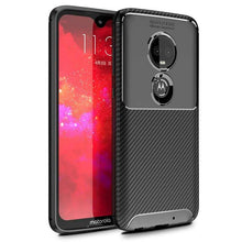 Load image into Gallery viewer, Carbon Fiber TPU Ultra Slim Fibre Case For Moto - Libiyi