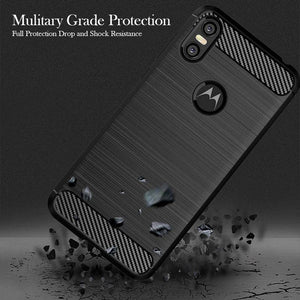 Luxury Carbon Fiber Case For Motorola - Libiyi