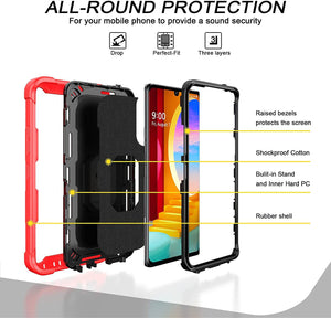 Heavy Duty Rugged Military Shockproof Case For LG Velvet - Libiyi