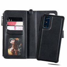 Load image into Gallery viewer, High-quality Split Magnetic 2-in-1 Zipper Wallet Case For Samsung - Libiyi