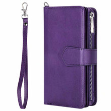 Charger l&#39;image dans la galerie, High-quality Split Magnetic 2-in-1 Zipper Wallet Case For Samsung - Libiyi