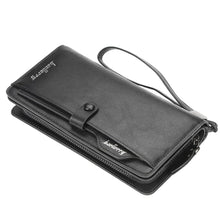 Cargar imagen en el visor de la galería, Men Long Fashion Wallets Desigh Zipper Card Holder - Libiyi