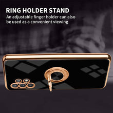 Charger l&#39;image dans la galerie, Slim Thin Finger Ring Stand Electroplated Silicone Case For Samsung A32(5G) - Libiyi