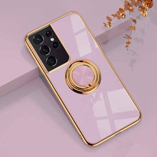 Carregar imagem no visualizador da galeria, Slim Thin Finger Ring Case For Samsung S21 Ultra - Libiyi